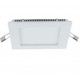 18W LED SMD Τετράγωνο Χωνευτό Slim Panel Σε Λευκό Χρώμα 120º 240V IP20 UNIVERSE