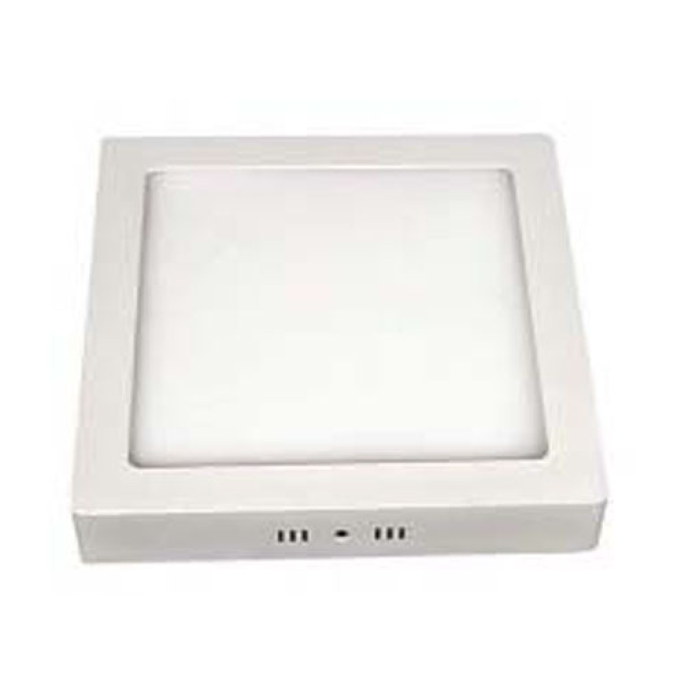 Slim LED Panel Εξωτερικής Τοποθέτησης Τετράγωνο Λευκό - 30x30cm 24W UNIVERSE