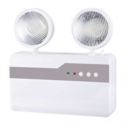 Επαναφορτιζόμενο Φωτιστικό LED Διπλής Κεφαλής Με Μπαταρία Λιθίου 8W IP65 - Universe