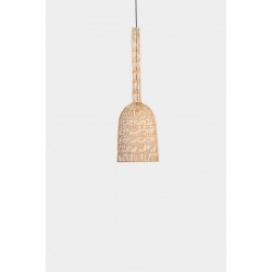 Κρεμαστό Φωτιστικό Μονόφωτο Από Rattan Σε Φυσικό Χρώμα D35cm Umut 2 - Ay illuminate