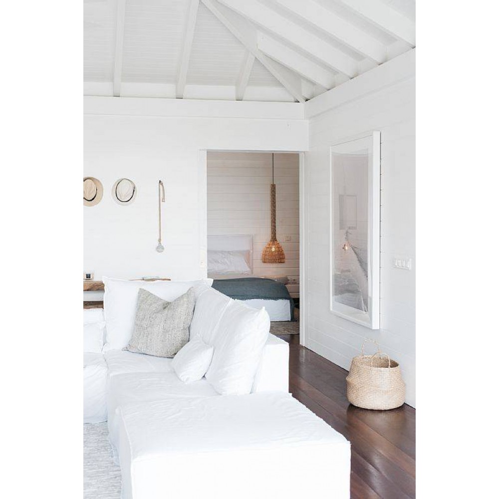 Κρεμαστό Φωτιστικό Μονόφωτο Από Rattan Σε Φυσικό Χρώμα D35cm Umut 3 - Ay illuminate