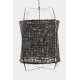 Κρεμαστό Φωτιστικό Μονόφωτο Από Bamboo Και Χαρτί Handmade Φ67cm 1xE27 - Z1 black - paper black cover - Ay illuminate