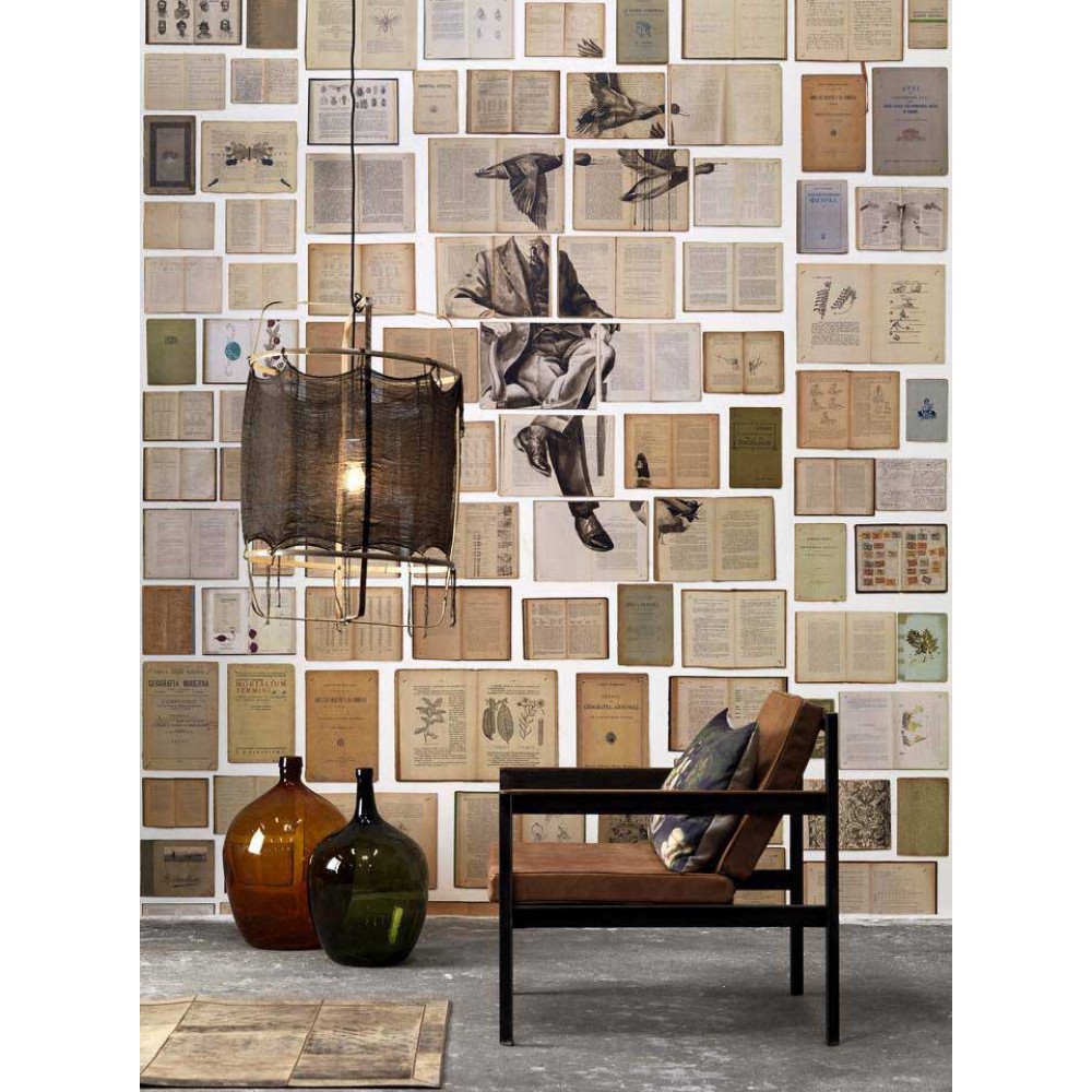 Κρεμαστό Φωτιστικό Μονόφωτο Από Bamboo Και Μετάξι Handmade Φ48,5cm 1xE27 - Z11 black silk cashmere dark - Ay illuminate