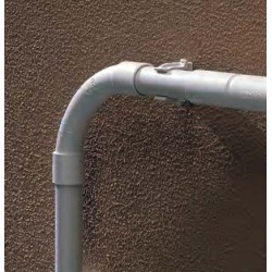 Σύνδεσμος Σωλήνων Καμπύλη 90 Μοιρών IP40 Φ63  - Elettrocanali