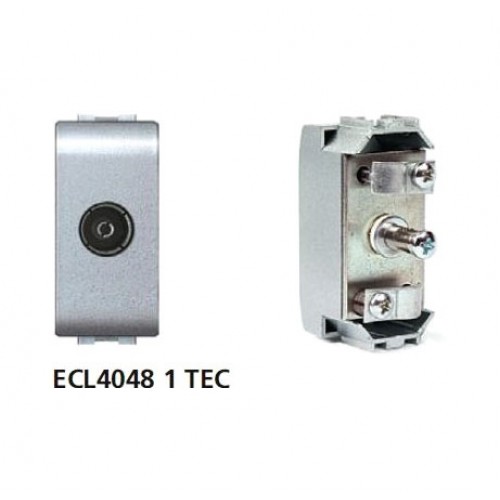 Πρίζα TV 1ΣΤ Ασημί - ELETTROCANALI