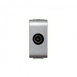 Πρίζα TV 1ΣΤ Ασημί - ELETTROCANALI