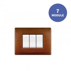 Πλαίσιο Διακόπτη 7ΣΤ Χρώμα Ξύλου Ανοιχτό MY LIFEQ - ELETTROCANALI