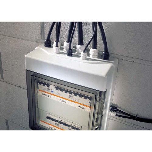 Στυπιοθλήπτης Καλωδίων Γκρι IP68 PG9 - Elettrocanali