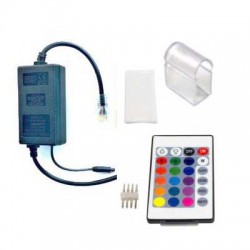 REMOTE CONTROLLER ΜΕΧΡΙ 50M LED STRIP + 7 cm.ΘΕΡΜΟΣΥΣΤΕΛΛΟΜΕΝΟ ΔΙΑΦΑΝΟ ΣΩΛ. - Universe