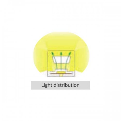 LED Ταινία SQUARE ΝEON FLEX 2835 8W 230 V 330° IP65 DIMMABLE - UNIVERSE