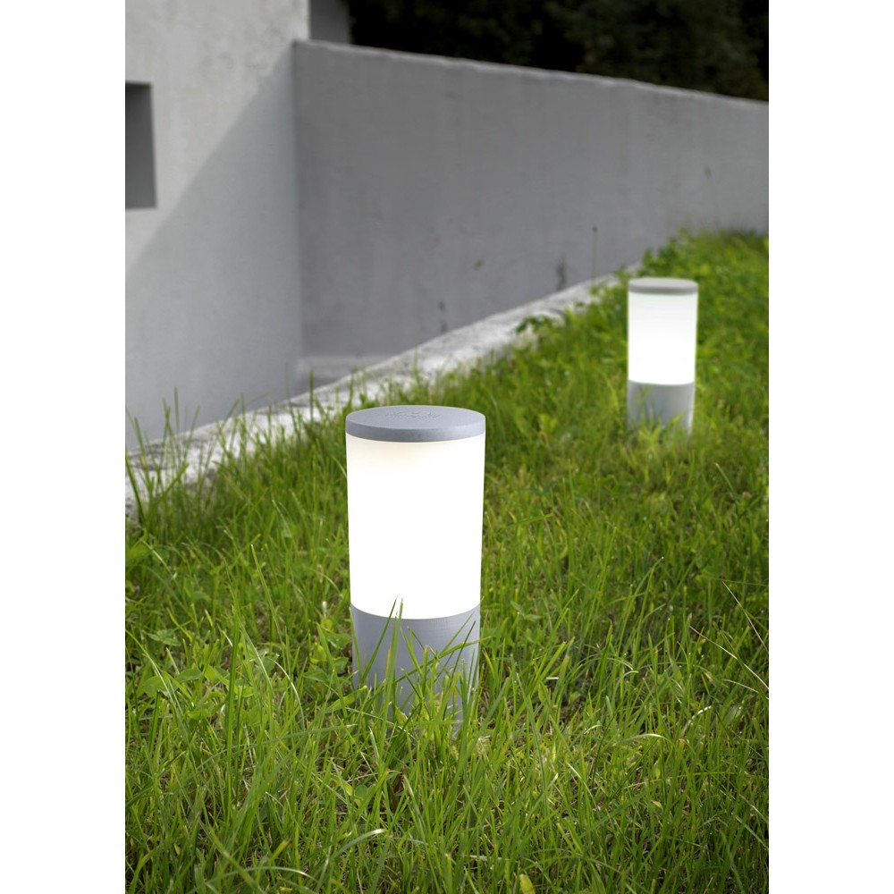 Κολωνάκι Σε Γκρι Χρώμα 400mm LED 1 X 6W E27 IP55 - AMELIA FUMAGALLI