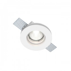 Γύψινο Χωνευτό Σποτ Οροφής Στρογγυλό ø100mm 1x GU10 max 50W D609 - UNIVERSE