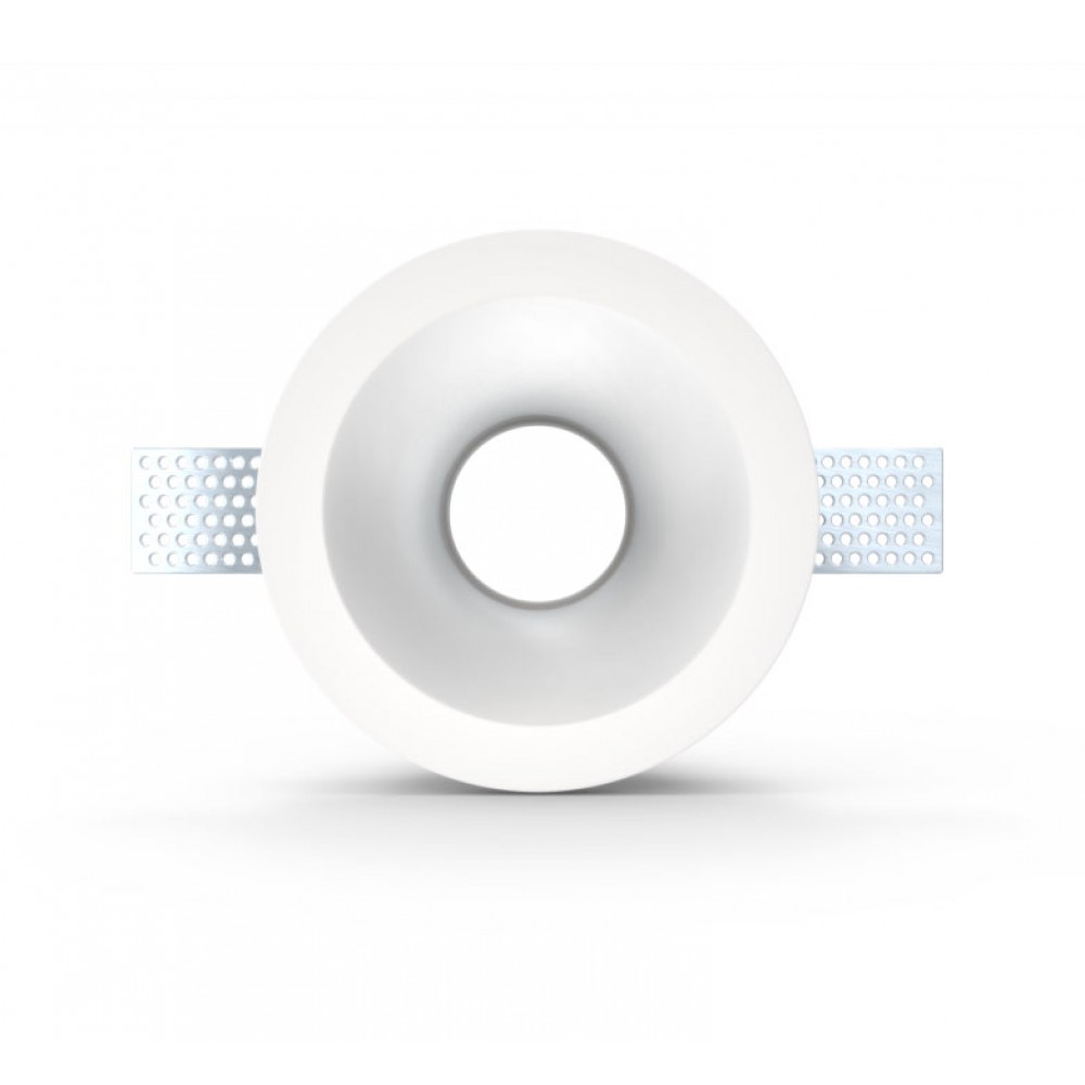 Γύψινο Χωνευτό Σποτ Οροφής Στρογγυλό ø120mm 1x GU10 max 50W D605 - UNIVERSE