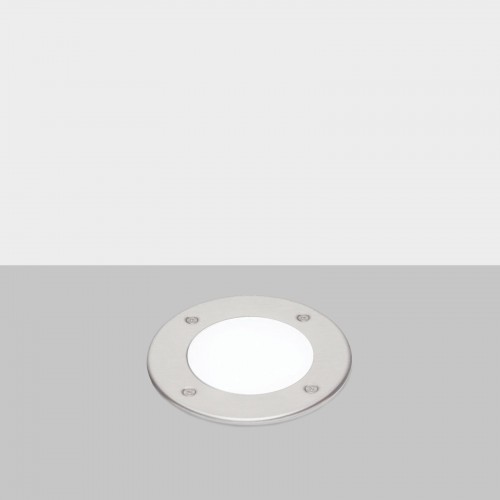 LED Χωνευτό Φωτιστικό Εξωτερικού Χώρου Inox 6,5W IP67 3000K WALKER - IVELA