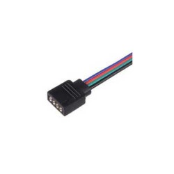 CUBE NEON RGB 4pins ΘΥΛΗΚΟ  ΜΕ ΚΑΛΩΔΙΟ 10cm 24V UNIVERSE