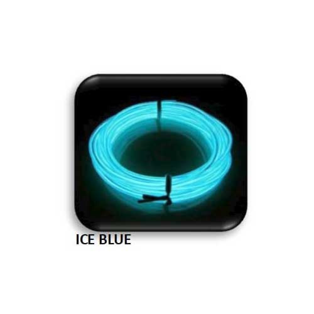 NEON FLUORESCENT LIGHT BLUE 3m ΜΕ ΤΡΟΦΟΔΟΤΙΚΟ ΜΠΑΤΑΡΙΑΣ (2ΧΑΑ not icl.) UNIVERSE