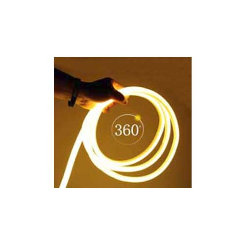 5 Μέτρα - ROUND NEON FLEX LED TAINIA ΔΥΟ ΟΨΕΩΝ Φ13mm 18W 24V 1800lm 360° IP65 DIMMABLE UNIVERSE