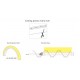 5 Μέτρα - FLAT NEON FLEX LED TAINIA (ΔΙΑΦΑΝΗ) 11W 24V 1000lm 220° IP65 DIMMABLE UNIVERSE