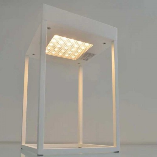 LED Επαναφορτιζόμενο Φορητό Φωτιστικό Ηλιακό Λευκό 2.2W IP65 Diogene Hybrid - LOGICA