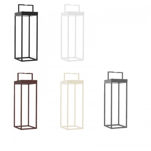 LED Επαναφορτιζόμενο Φορητό Φωτιστικό Ηλιακό Λευκό 2.2W IP65 Diogene Hybrid Large - LOGICA