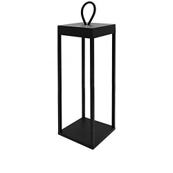 LED Επαναφορτιζόμενο Φορητό Φωτιστικό Μαύρο 2.2W IP65 Diogene Large - LOGICA