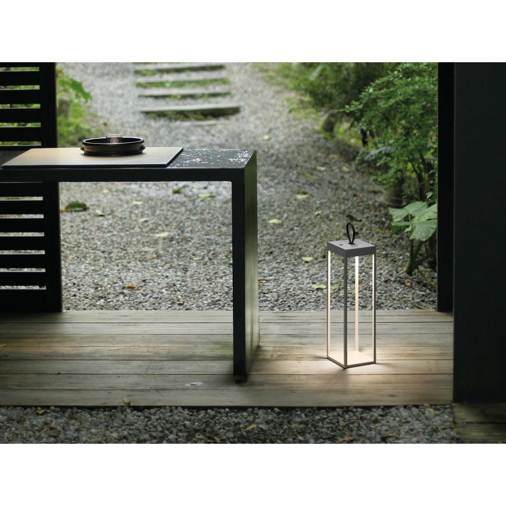 LED Επαναφορτιζόμενο Φορητό Φωτιστικό Λευκό 2.2W IP65 Diogene Large - LOGICA