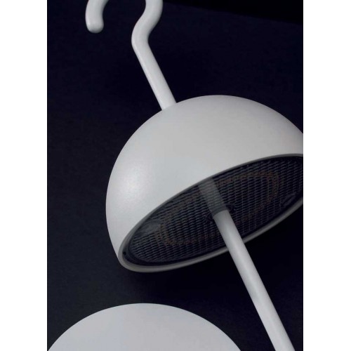 LED Ασύρματο Επαναφορτιζόμενο Φορητό Φωτιστικό Λευκό 2.5W IP65 IOTA - LOGICA