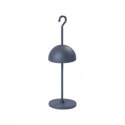 LED Ασύρματο Επαναφορτιζόμενο Φορητό Φωτιστικό Μπλε 2.5W IP65 IOTA - LOGICA