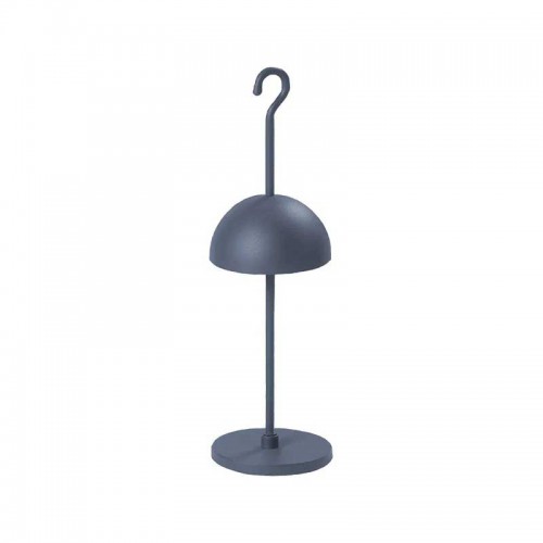 LED Ασύρματο Επαναφορτιζόμενο Φορητό Φωτιστικό Μπλε 2.5W IP65 IOTA - LOGICA