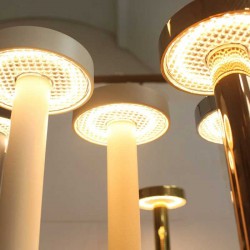 LED Ασύρματο Επαναφορτιζόμενο Φορητό Φωτιστικό Λευκό 2.5W IP65 ZEN - LOGICA