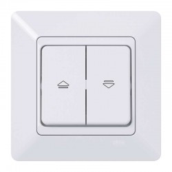 Μπουτόν Ρολλών 240V/10A Χωνευτός Στεγανός IP44 MIKRO - UNIVERSE