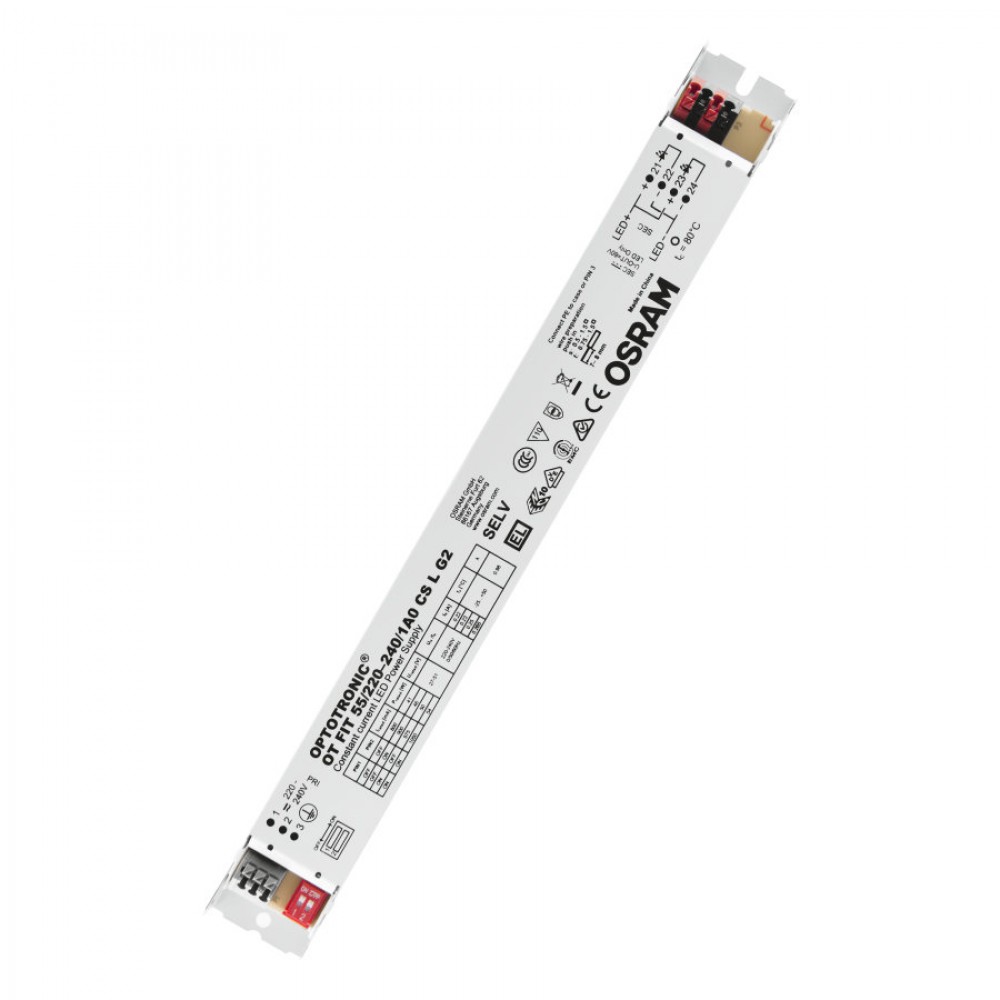 Τροφοδοτικό Μεταλλικό 55W Optotronic 24V IP20 OSRAM