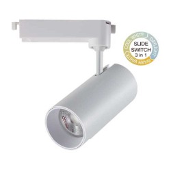 Σποτ ράγας 30W LED COB με αντάπτορα 2 καλωδίων CCT tunable - Λευκό - UNIVERSE