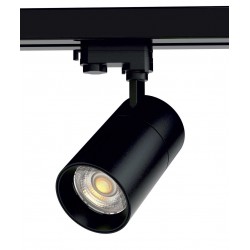 Σποτ ράγας 30W LED COB με τριφασικό αντάπτορα CCT tunable - Μαύρο - UNIVERSE