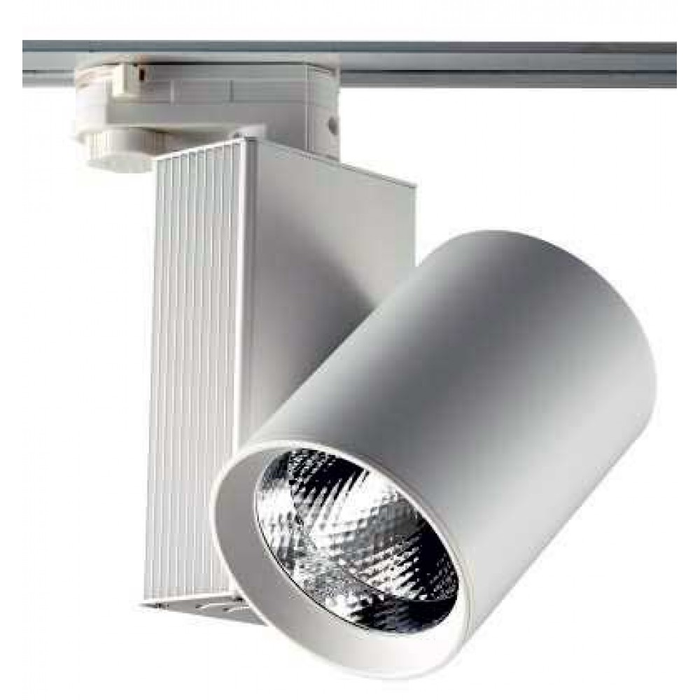 Σποτ ράγας 30W LED COB με τριφασικό αντάπτορα CCT tunable - Λευκό - UNIVERSE