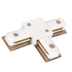 Σύνδεσμος T για Ράγα Μονοφασική Λευκή - UNIVERSE