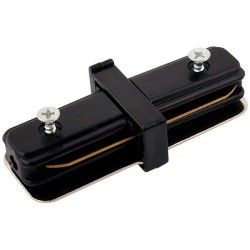 Ευθύγραμμος Σύνδεσμος για Ράγα Μονοφασική Μαύρος - UNIVERSE