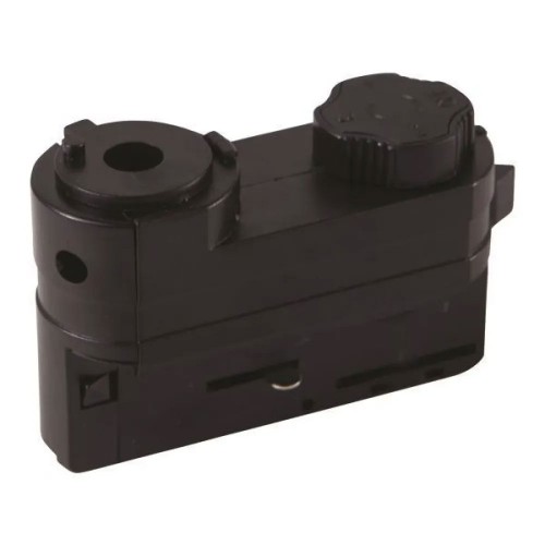 Ηλεκτρονικός Αντάπτορας Για Τριφασική Ράγα Φωτισμού Μαύρος - UNIVERSE