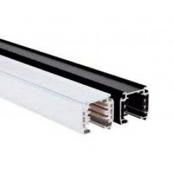 Τριφασική Ράγα Φωτισμού Τετράγωνη Μαύρη 2m - UNIVERSE