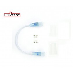 ROUND NEON ΣΥΝΔΕΣΜΟΣ ΜΕ ΚΑΛΩΔΙΟ 2 ΚΑΛΩΔΙΩΝ ΓΙΑ ΤΑΙΝΙΑ MONOCROME UNIVERSE 