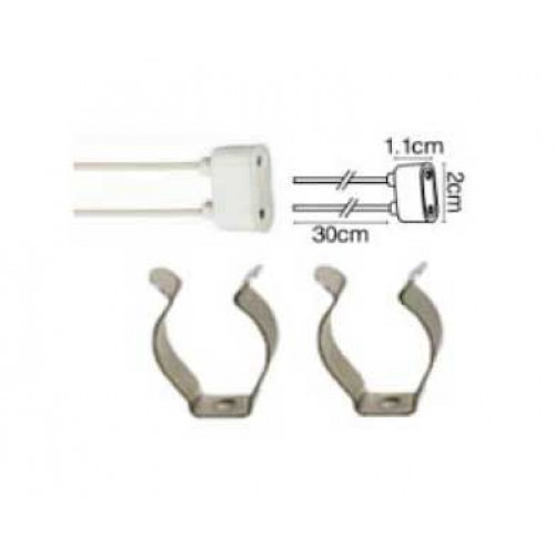  Σετ με δύο ωμέγα και ένα ντούι με καλώδιο 30εκ για να μετατρέψετε το σκαφάκι σε μονό - Universe