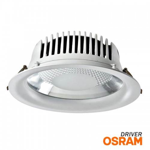 Επαγγελματικό Χωνευτό Φωτιστικό LED COB 30W με OSRAM DRIVER - Universe