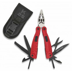 ΠΟΛΥΕΡΓΑΛΕΙΟ K25, 9uses ,Red, 33835