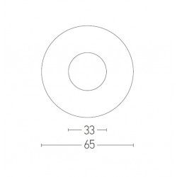 Πλαφονιέρα Μεταλλική Έμμεσου Φωτισμού Ασήμι ø65cm 6xG9 max 40W - Zambelis Lights