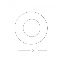 Απλίκα Μεταλλική Σε Χρυσό Ματ και Οπαλ Γυαλί - Ø21cm 1x G9 max 25W - Zambelis Lights