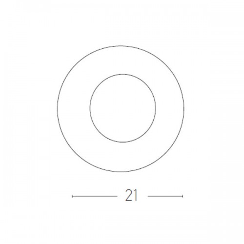 Απλίκα Μεταλλική Σε Χρυσό Ματ και Οπαλ Γυαλί - Ø21cm 1x G9 max 25W - Zambelis Lights