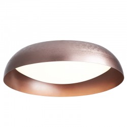 LED Πλαφονιέρα Αλουμινίου Σε Καφέ Χρώμα 50W Φ60cm - Zambelis Lights