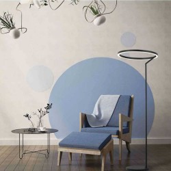 LED Φωτιστικό Δαπέδου Αλουμινίου Μαύρο 30W - ZAMBELIS LIGHTS