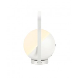 ΦΩΤΙΣΤΙΚΟ ΕΞΩΤΕΡΙΚΟΥ ΧΩΡΟΥ ΦΟΡΗΤΟ ΕΠΙΤΡΑΠΕΖΙΟ ΛΕΥΚΟ LED 2700K 1,5W IP44 - ZAMBELIS LIGHTS