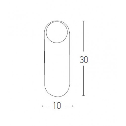 Απλίκα Μεταλλική Χρυσή Ματ Με Οπαλ Γυαλί 1x G9 max 25W - Zambelis Lights